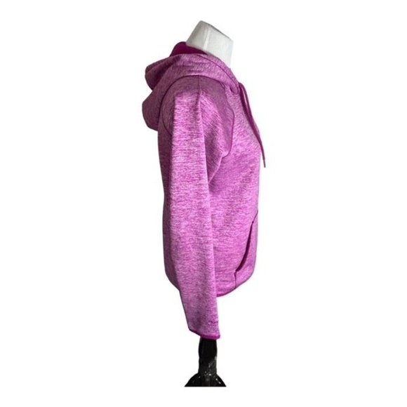 Under Armour Cold Gear Pullover Hooded Sweatshirt Women's Size SP Pink Hoodie - Picture 5 of 6